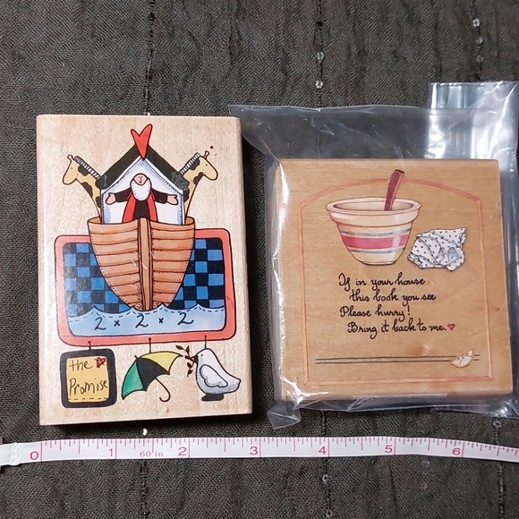 Assortment of Rubber Stamps ☆ Set of 10 - Picture 11 of 13